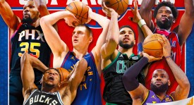 NBA百大球星名单揭晓：詹姆斯、杜兰特、库里领衔前十